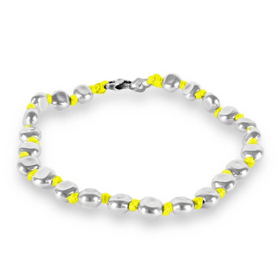 Pulsera Spadarella Spadini in Plata SPBR275-21 GIALLO FLUO - SPBR275-21 GIALLO FLUO